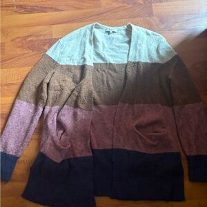 Madewell Multicolor Striped Cardigan